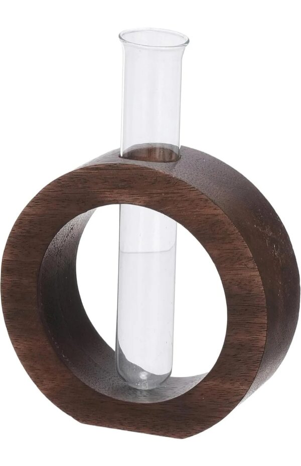 Wooden Circle Vase Holder - Image 3