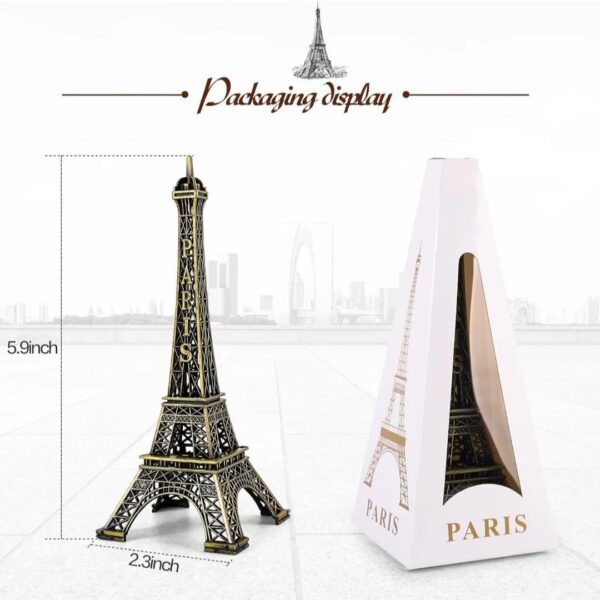 Paris Eiffel Tower Miniature Showpiece - Image 4