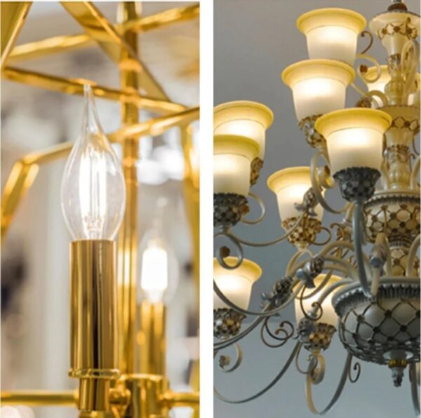 Luxe Noir Crystal Chandelier - Image 5