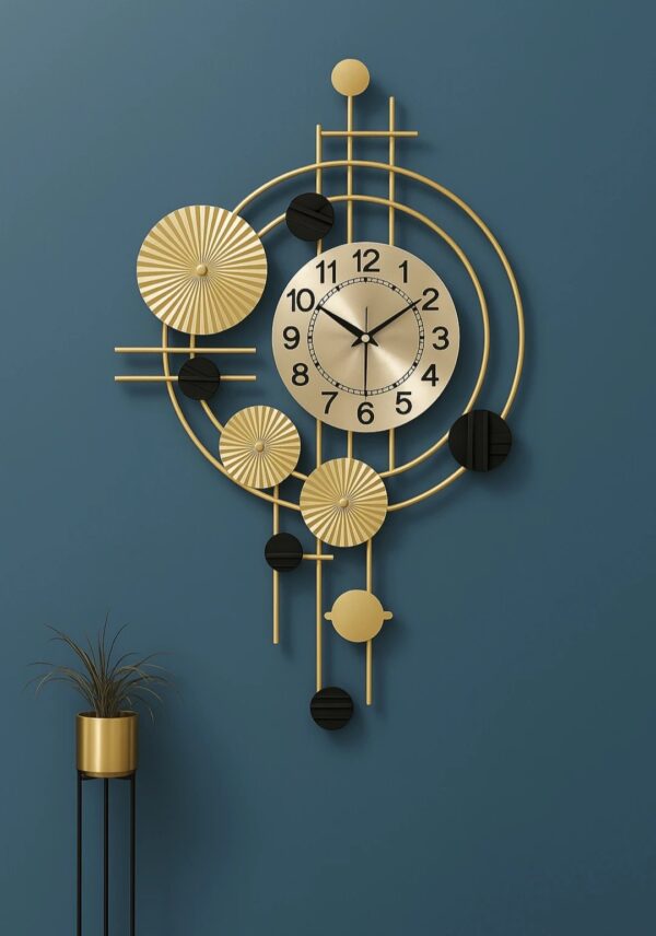 Cosmic Harmony Designer Wall Clock