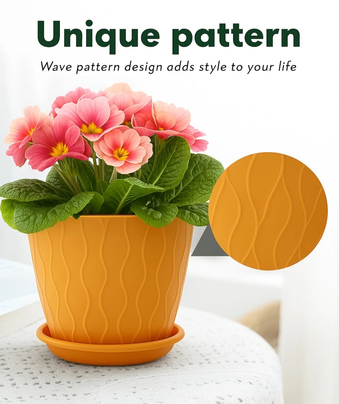 Plastic Planter Pot - Image 4