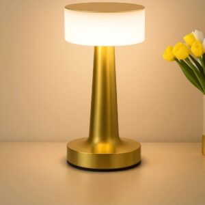 LuxeGlow Gold Touch Lamp