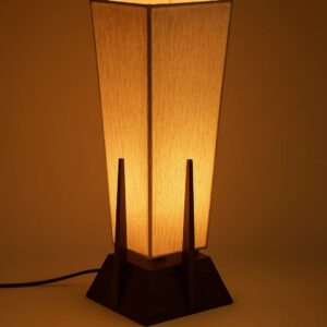 ZenGlow Wooden Table Lamp