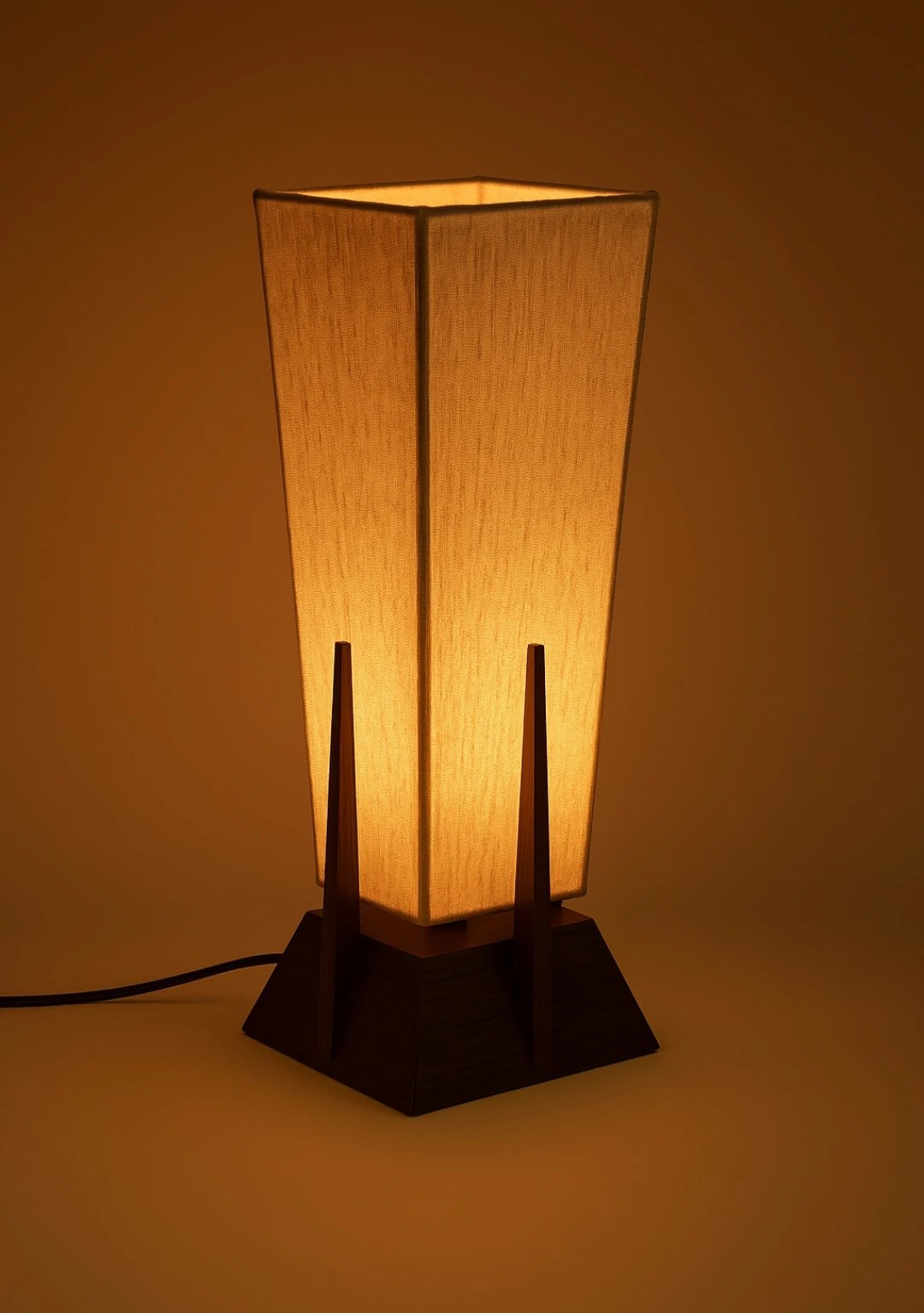 ZenGlow Wooden Table Lamp
