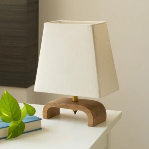 Minimalist Wooden Base Table Lamp