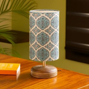 Moroccan Motif Printed Table Lamp