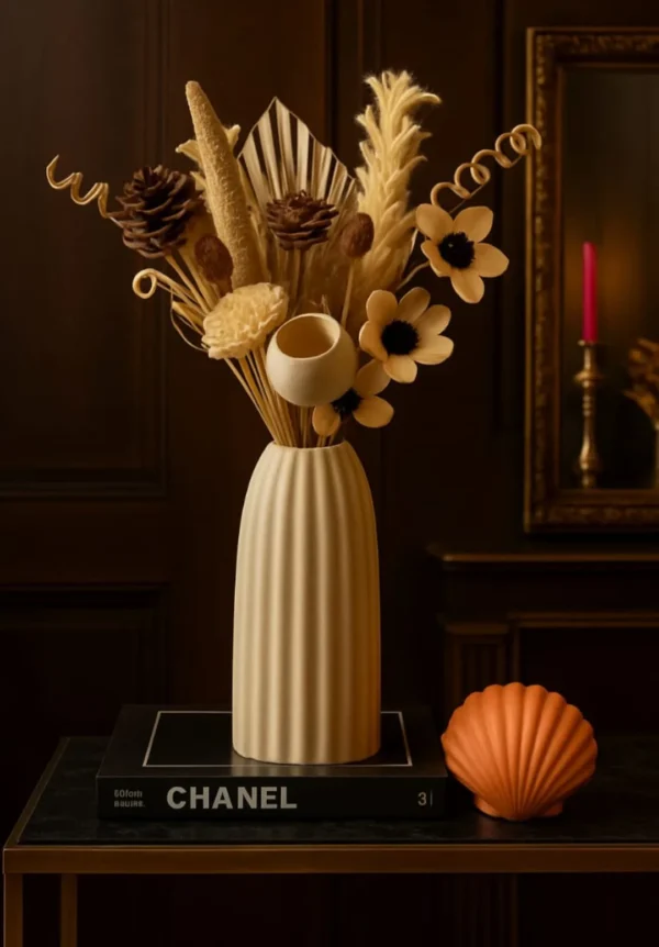 Elegant Pampas Floral Vase set - Image 2